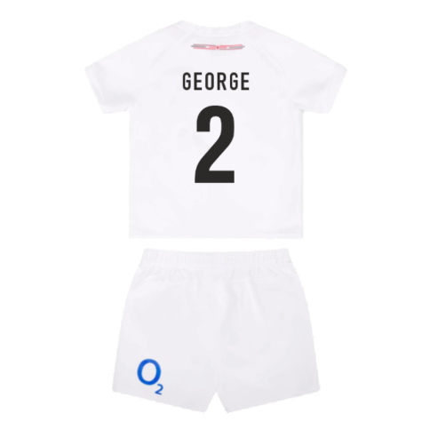 2023-2024 England Rugby Home Replica Infant Mini Kit (George 2)