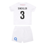 2023-2024 England Rugby Home Replica Infant Mini Kit (Sinckler 3)