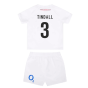 2023-2024 England Rugby Home Replica Infant Mini Kit (Tindall 3)