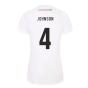 2023-2024 England Rugby Home Replica Shirt (Womens) (Johnson 4)
