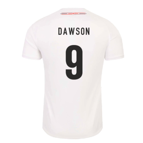 2023-2024 England Rugby Home Shirt (Kids) (Dawson 9)