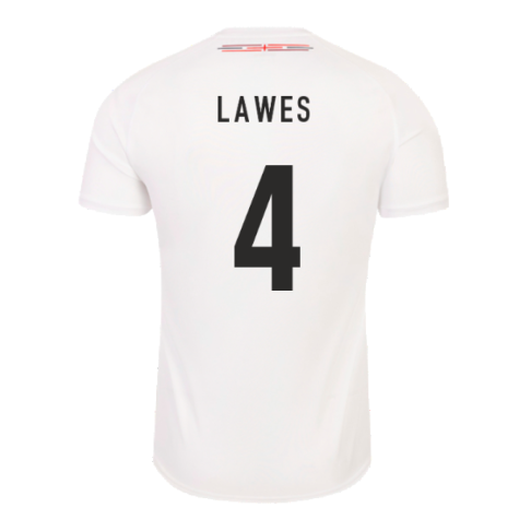 2023-2024 England Rugby Home Shirt (Lawes 4)