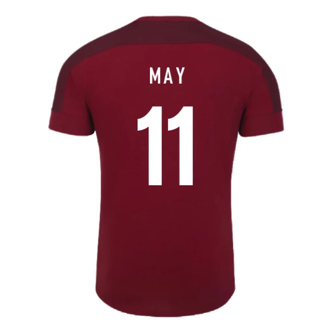 2023-2024 England Rugby Presentation T-Shirt (Tibetan Red) (May 11)