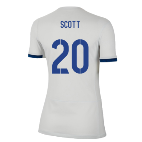 2023-2024 England WWC Home Shirt (Ladies) (SCOTT 20)