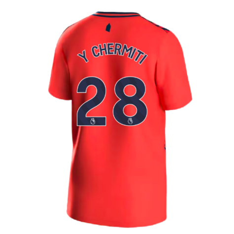 2023-2024 Everton Away Shirt (Kids) (Y Chermiti 28)