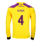 2023-2024 Fiorentina Half Zip Training Top (Yellow) (Dunga 4)