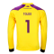 2023-2024 Fiorentina Half Zip Training Top (Yellow) (Toldo 1)