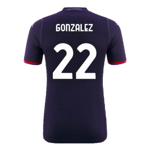 2023-2024 Fiorentina Kombat Pro Third Jersey (Gonzalez 22)