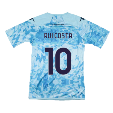 2023-2024 Fiorentina Pre-Match Shirt (Blue) (Rui Costa 10)
