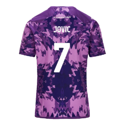 2023-2024 Fiorentina Pre-Match Shirt (Violet) (Jovic 7)
