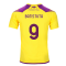 2023-2024 Fiorentina Training Shirt (Yellow) (Batistuta 9)
