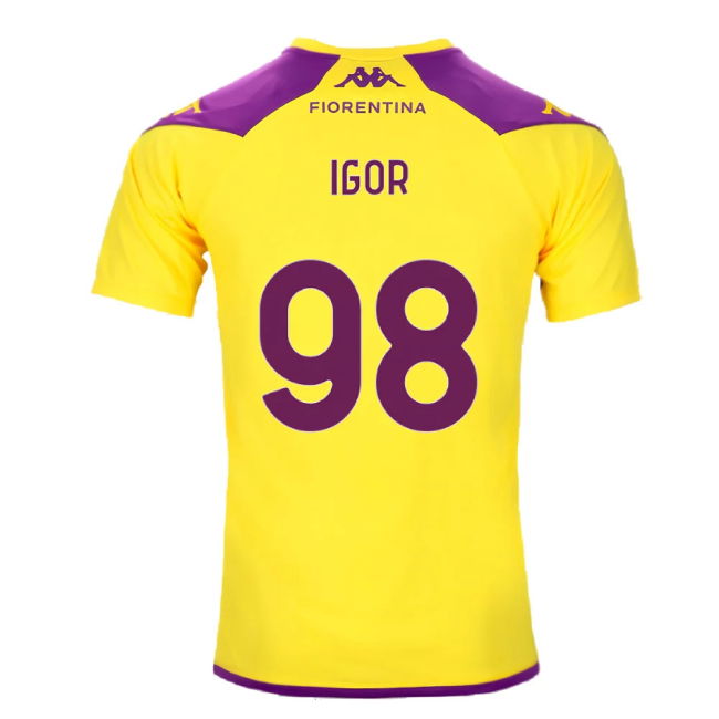 2023-2024 Fiorentina Training Shirt (Yellow) (Igor 98)