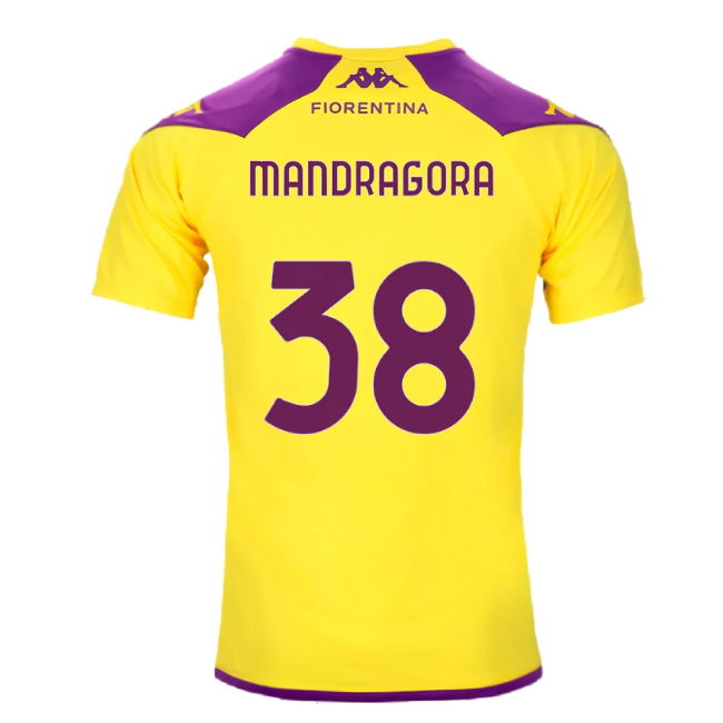 2023-2024 Fiorentina Training Shirt (Yellow) (Mandragora 38)