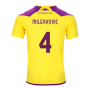2023-2024 Fiorentina Training Shirt (Yellow) (Milenkovic 4)