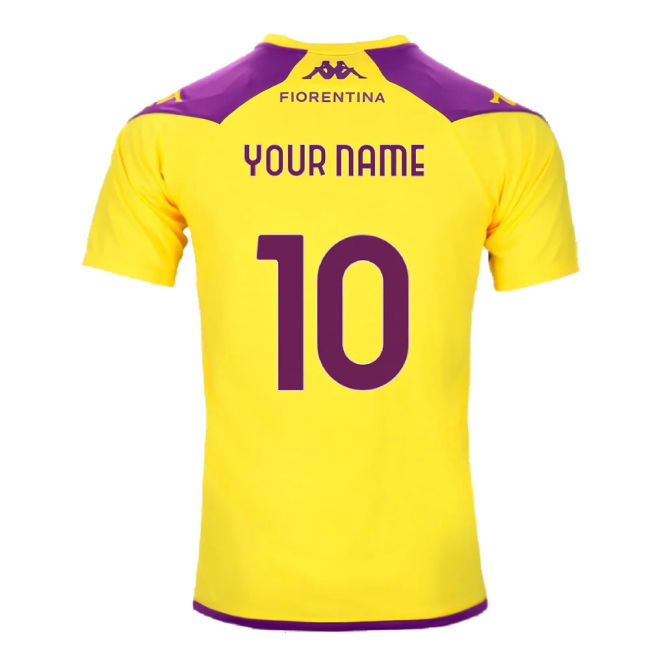 2023-2024 Fiorentina Training Shirt (Yellow) (Your Name)