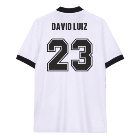 2023-2024 Flamengo Icon Jersey (White) (David Luiz 23)