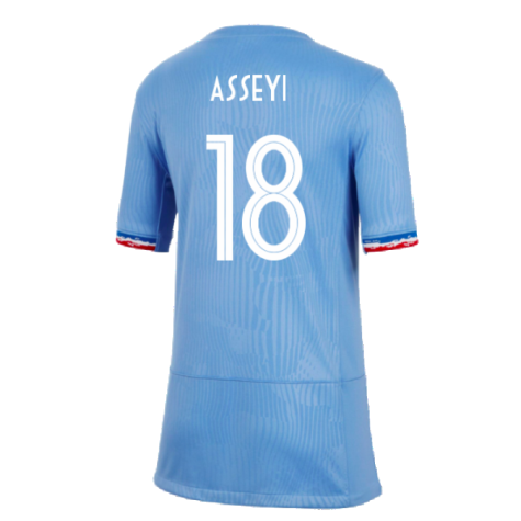 2023-2024 France Home Shirt (Kids) (Asseyi 18)