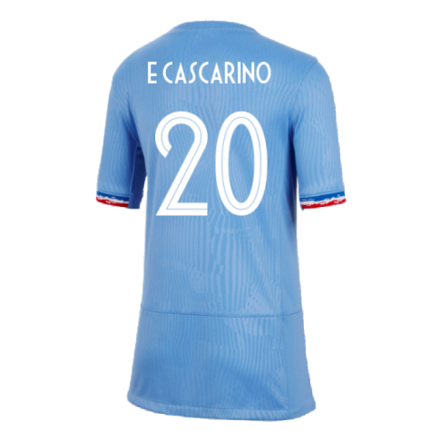 2023-2024 France Home Shirt (Kids) (E Cascarino 20)