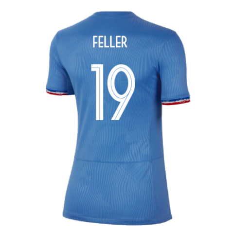 2023-2024 France WWC Home Shirt (Ladies) (Feller 19)