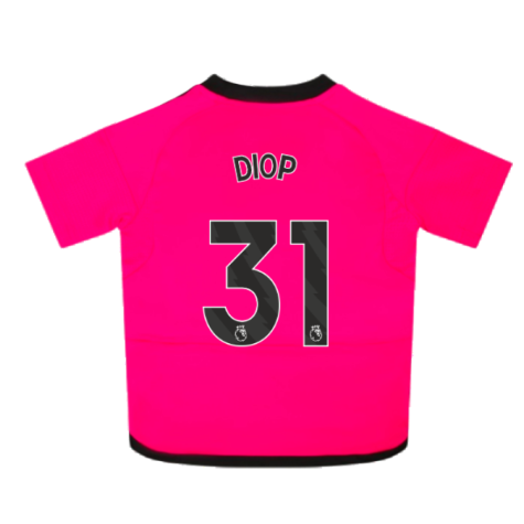 2023-2024 Fulham Away Little Boys Mini Kit (Diop 31)