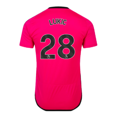 2023-2024 Fulham Away Shirt (Lukic 28)