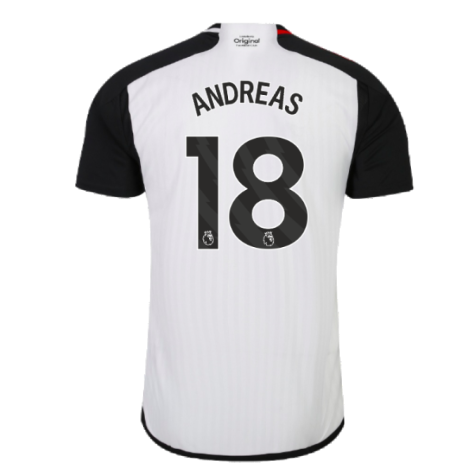 2023-2024 Fulham Home Shirt (Andreas 18)