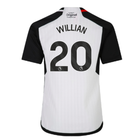 2023-2024 Fulham Home Shirt (Kids) (Willian 20)