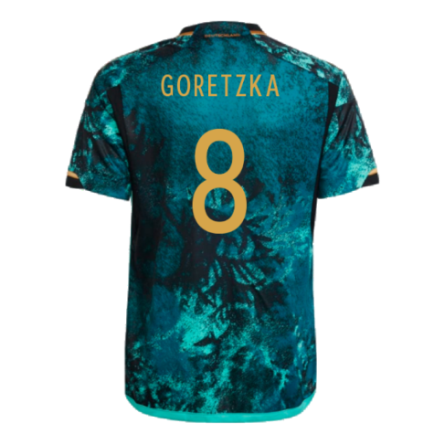 2023-2024 Germany Away Shirt (Kids) (Goretzka 8)