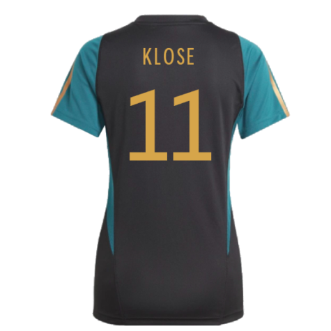 2023-2024 Germany Training Shirt (Black) - Ladies (Klose 11)