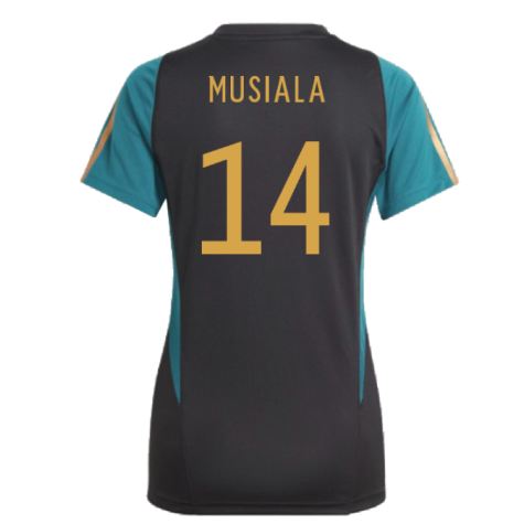 2023-2024 Germany Training Shirt (Black) - Ladies (Musiala 14)