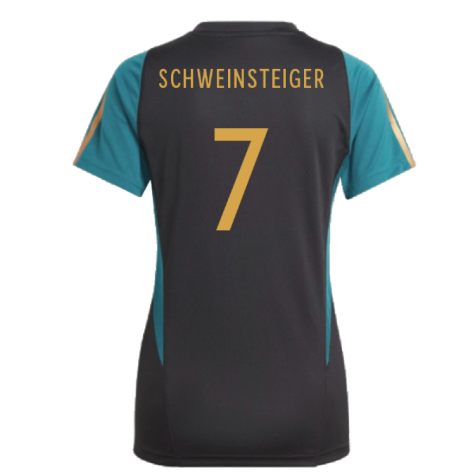 2023-2024 Germany Training Shirt (Black) - Ladies (SCHWEINSTEIGER 7)