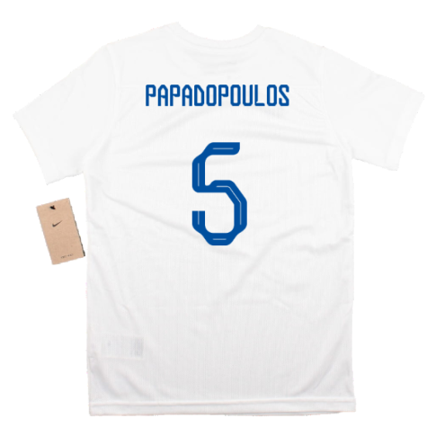 2023-2024 Greece Away Shirt (Kids) (PAPADOPOULOS 5)