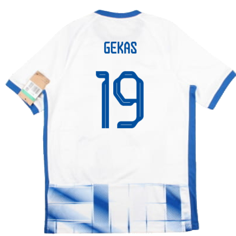 2023-2024 Greece Home Shirt (Kids) (GEKAS 19)