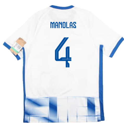 2023-2024 Greece Home Shirt (Kids) (MANOLAS 4)