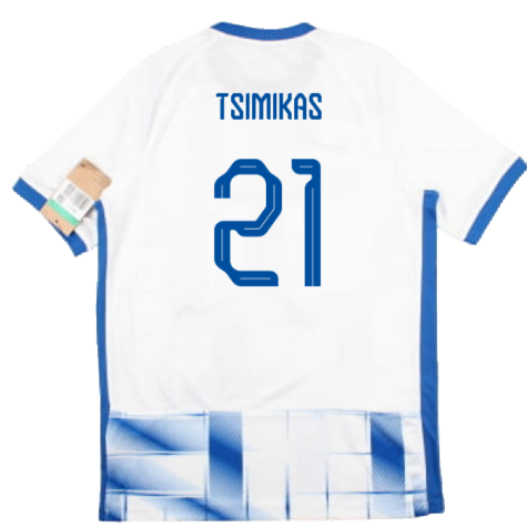 2023-2024 Greece Home Shirt (Kids) (TSIMIKAS 21)