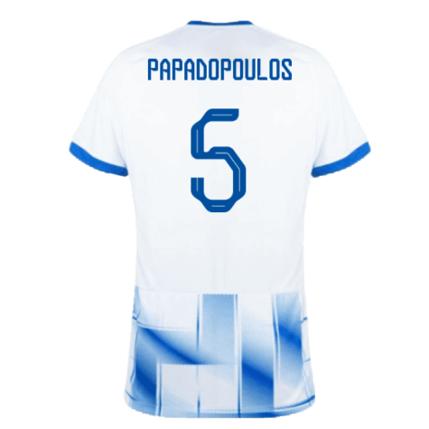 2023-2024 Greece Home Shirt (PAPADOPOULOS 5)
