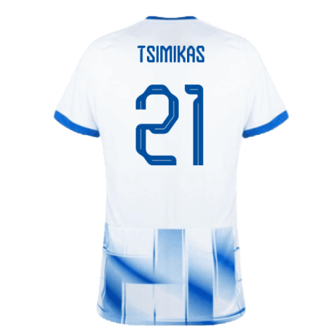 2023-2024 Greece Home Shirt (TSIMIKAS 21)
