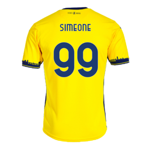 2023-2024 Hellas Verona Away Shirt (SIMEONE 99)