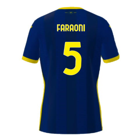 2023-2024 Hellas Verona Home Replica Shirt (FARAONI 5)