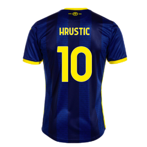 2023-2024 Hellas Verona Home Shirt (HRUSTIC 10)