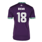 2023-2024 Hibernian Away Shirt (Brown 18)