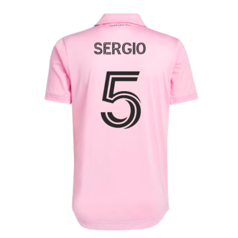 2023-2024 Inter Miami Authentic Home Shirt (Sergio 5)