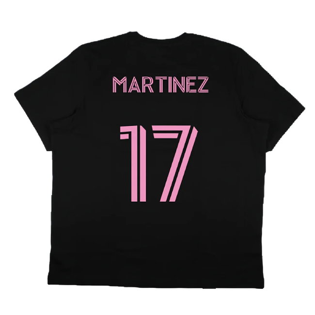 2023-2024 Inter Miami Messi Miami 10 T-Shirt (Martinez 17)