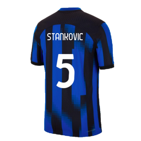 2023-2024 Inter Milan Authentic Home Shirt (Stankovic 5)
