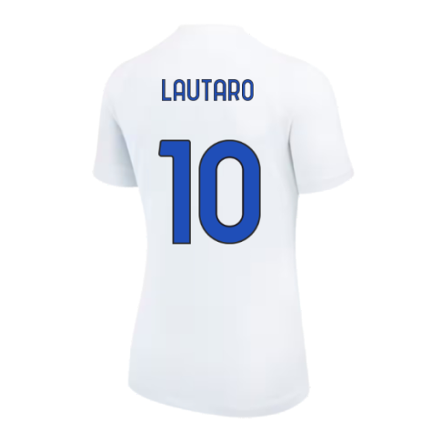 2023-2024 Inter Milan Away Shirt (Womens) (Lautaro 10)