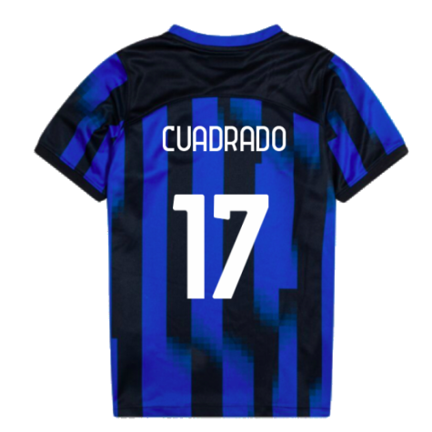 2023-2024 Inter Milan Home Mini Kit (Cuadrado 17)