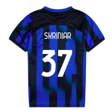 2023-2024 Inter Milan Home Mini Kit (Skriniar 37)