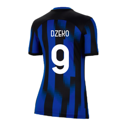 2023-2024 Inter Milan Home Shirt (Womens) (Dzeko 9)