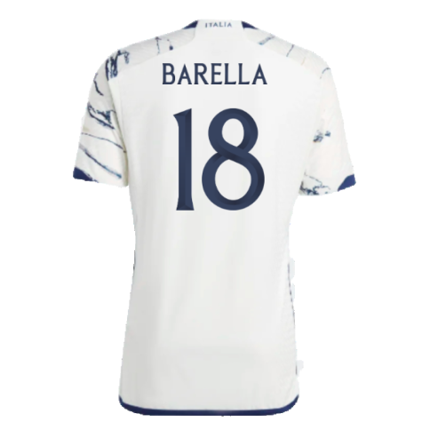 2023-2024 Italy Authentic Away Shirt (BARELLA 18)