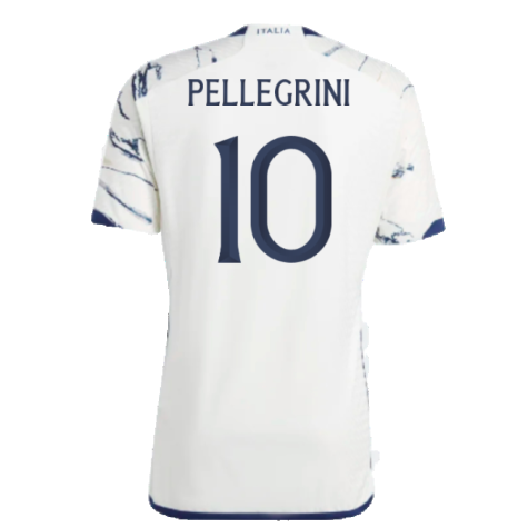 2023-2024 Italy Authentic Away Shirt (PELLEGRINI 10)